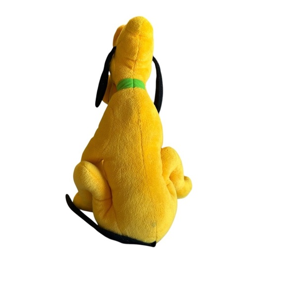 Disney Pluto Stuffed Animal - Yellow and Black - Picture 3 of 5